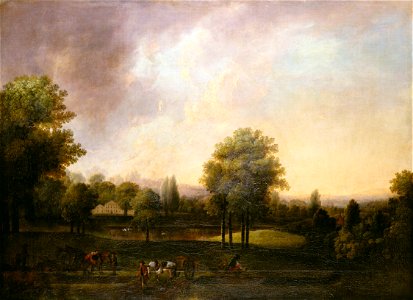 Johan Jacob Schalch (1723-89) - The White House, Kew - RCIN 403515 - Royal Collection