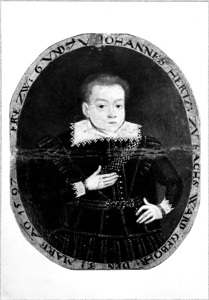 Johan, 1597-1604, hertig av Sachsen - Nationalmuseum - 29119