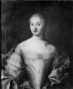 Johan Henrik Scheffel - Maria Kristina Cronhielm of Flosta (1707-1765), baroness, married to baron Georg Reinhold von Köhler - NMGrh 2066 - Nationalmuseum