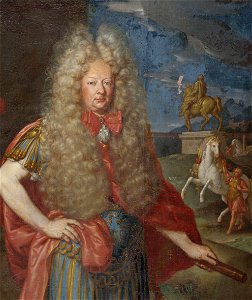 Johann Andreas Wolff (attr) Portrait wohl Maximilian II von Preysing