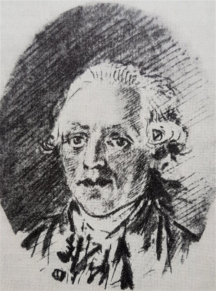 Johan Fredrik Martin självporträtt