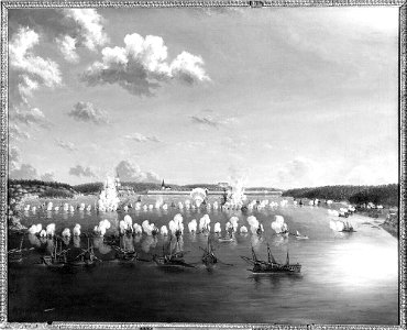 Johan Tietrich Schoultz - The Battle of Fredrikshamn, May 15, 1790 - NM 2746 - Nationalmuseum