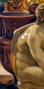 Johan Zoffany - Tribuna of the Uffizi - oggetti 01 vaso canosino