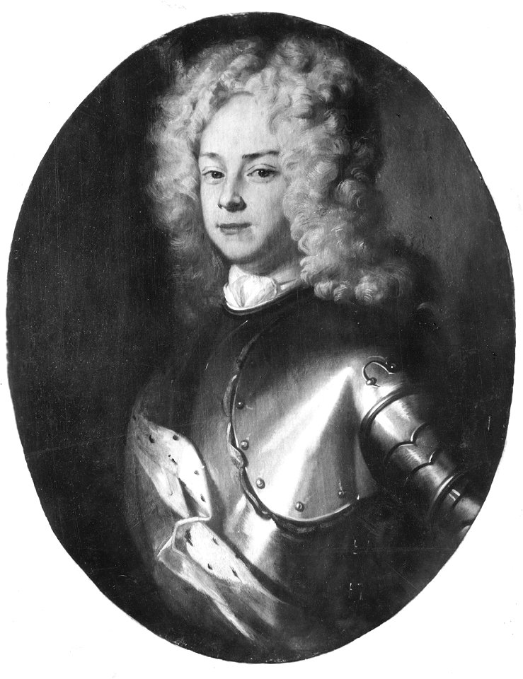 Johan Vilhelm, 1677-1707, hertig av Sachsen-Gotha (David von Krafft) - Nationalmuseum - 15557