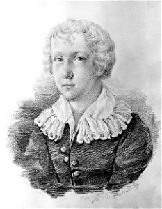 Johan Sebastian Welhaven - Duffaur K. Herre - Norsk portrettarkiv - Riksantikvaren - H000541