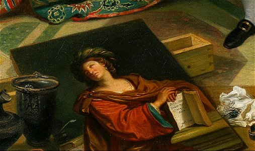 Johan Zoffany - Tribuna of the Uffizi - 28 guercino