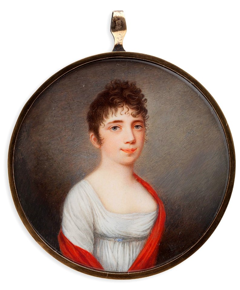 Johan Erik Bolinder - Rouva Catarina Maria Charlotta Wallenstråhle - S 372 - Finnish National Gallery
