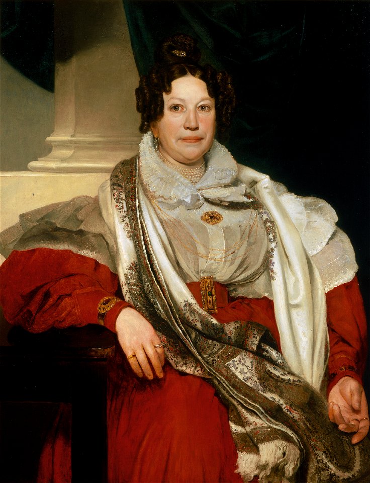Johann Baptist Reiter - Die Gastwirtin Barbara Meyer - 3658 - Österreichische Galerie Belvedere