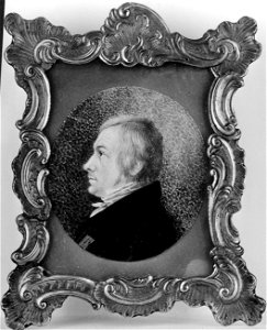 Johan Sebastian Welhaven - Johan Ernst Welhaven - Norsk portrettarkiv - Riksantikvaren - W000090