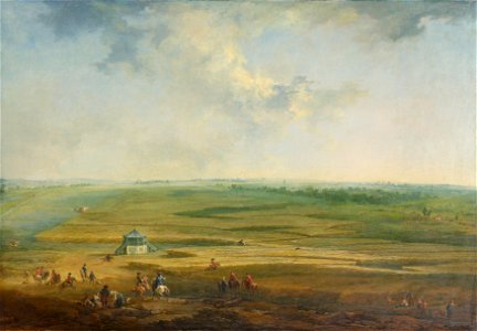 Johann Christian Brand - Laxenburg vom Hayd-Lusthaus gegen Maria Lanzendorf - 2574 - Österreichische Galerie Belvedere