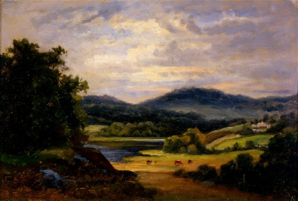 Johan Knutson - Landscape from Matinaho in Ylitornio - A I 638-6 - Finnish National Gallery