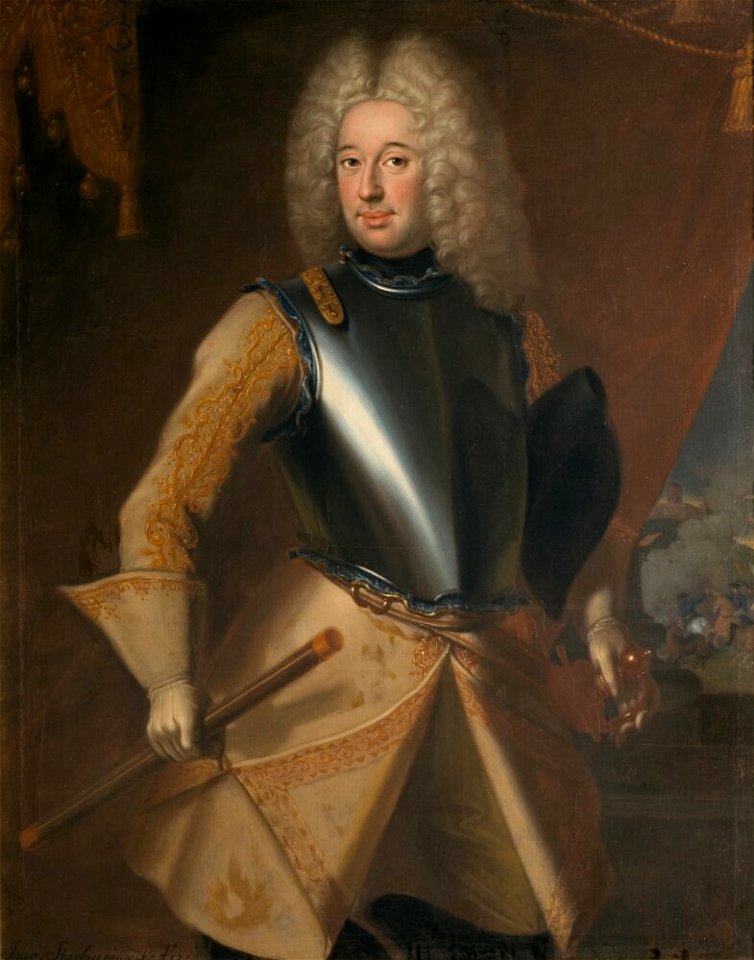 Johan Starbus - Fredrik I (1676-1751), konung av Sverige - NMDrh 553 - Nationalmuseum