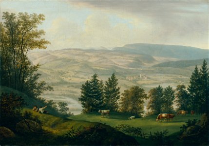Johann Caspar Rahn - Umgebung der Ruine Habsburg - 7938 - Kunsthistorisches Museum