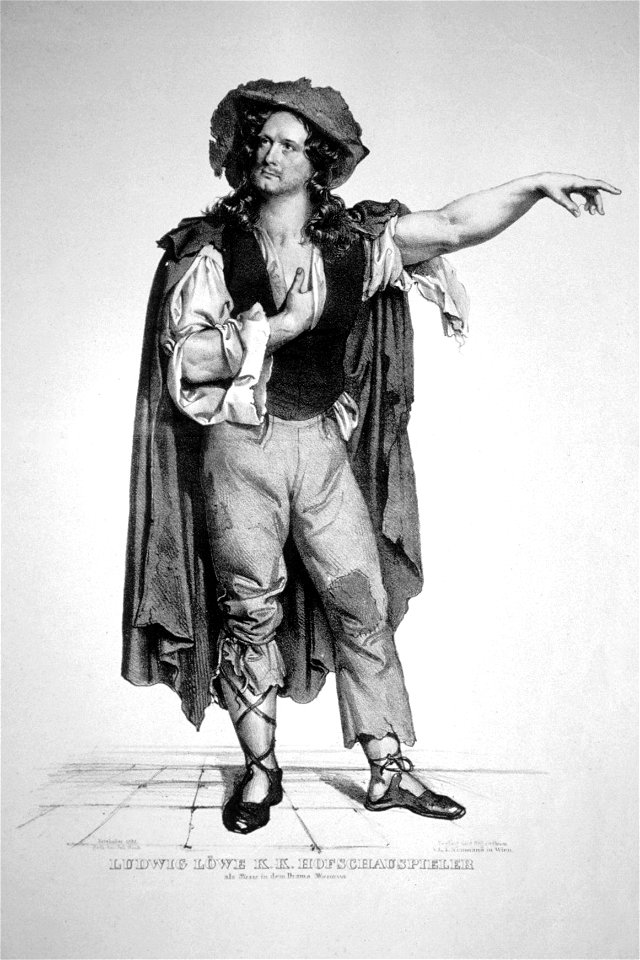 Johann Daniel Ludwig Löwe Litho