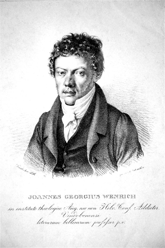 Johann Georg Wenrich Litho