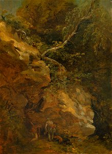 Johann Georg von Dillis - Forstmeister Dillis am Dachsbau - G 11857 - Lenbachhaus