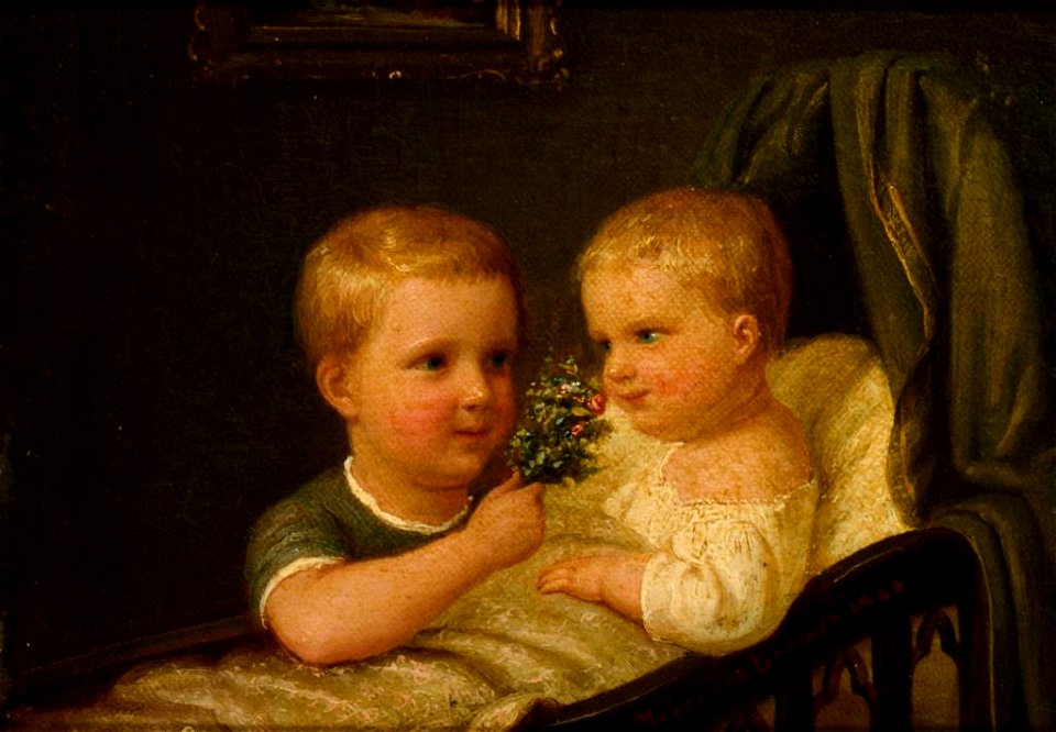 Johann Georg Meyer von Bremen Geschwisterliebe 1846
