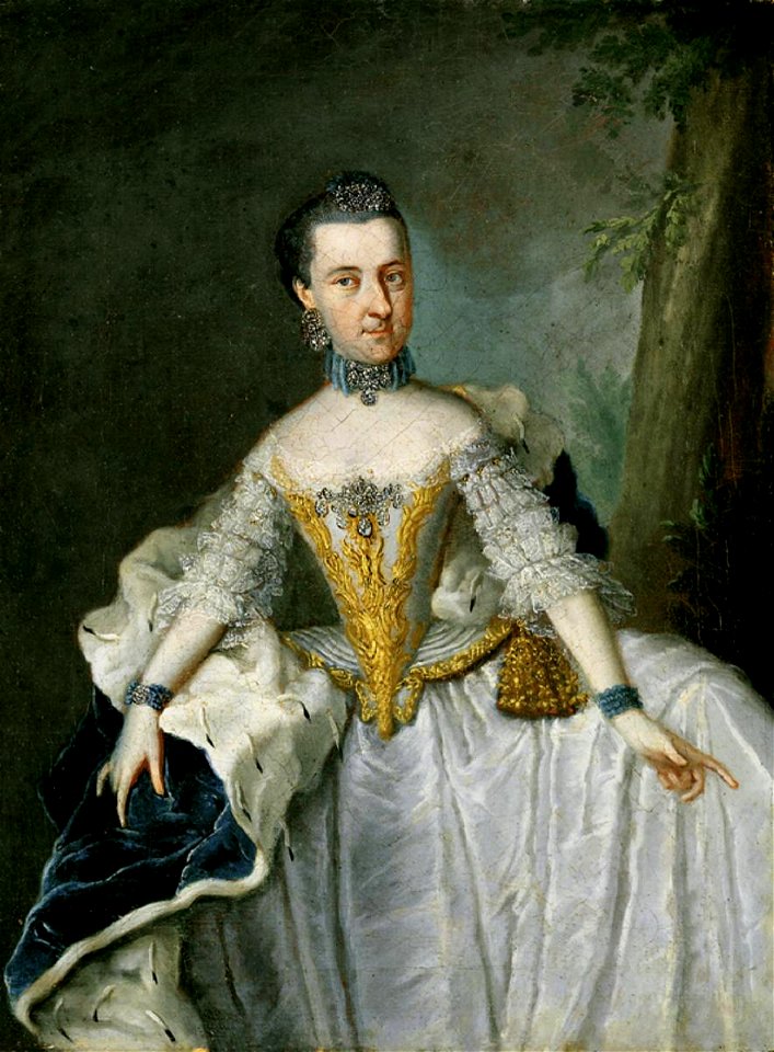 Johann Georg Ziesenis - Herzogin Anna Amalia von Sachsen-Weimar