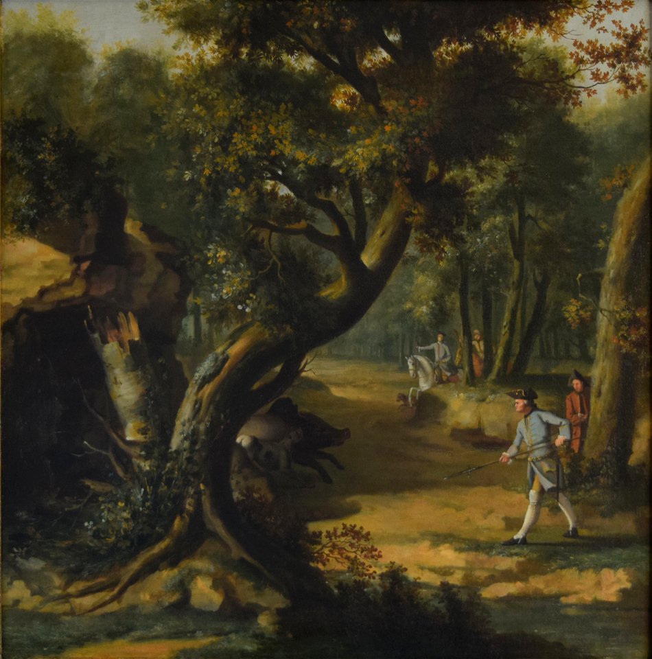 Johann Christian Klengel - Boar Hunt - catalogue raisonné 1961 - G 17