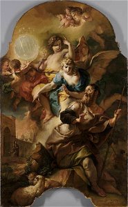 Johann Evangelist Holzer - Verkündigung an den hl. Joachim - 4568 - Bavarian State Painting Collections
