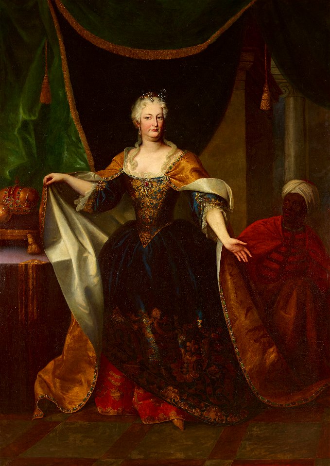 Johann Gottfried Auerbach - Elisabeth Christine von Braunschweig-Wolfenbüttel - 11235 - Österreichische Galerie Belvedere