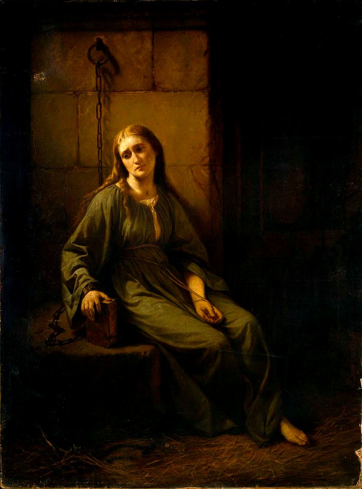 Johann Grund - Marguerite in Prison - 1939.11.6 - Smithsonian American Art Museum