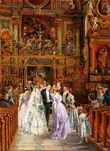 Johann Hamza Glückwünsche nach der Hochzeit