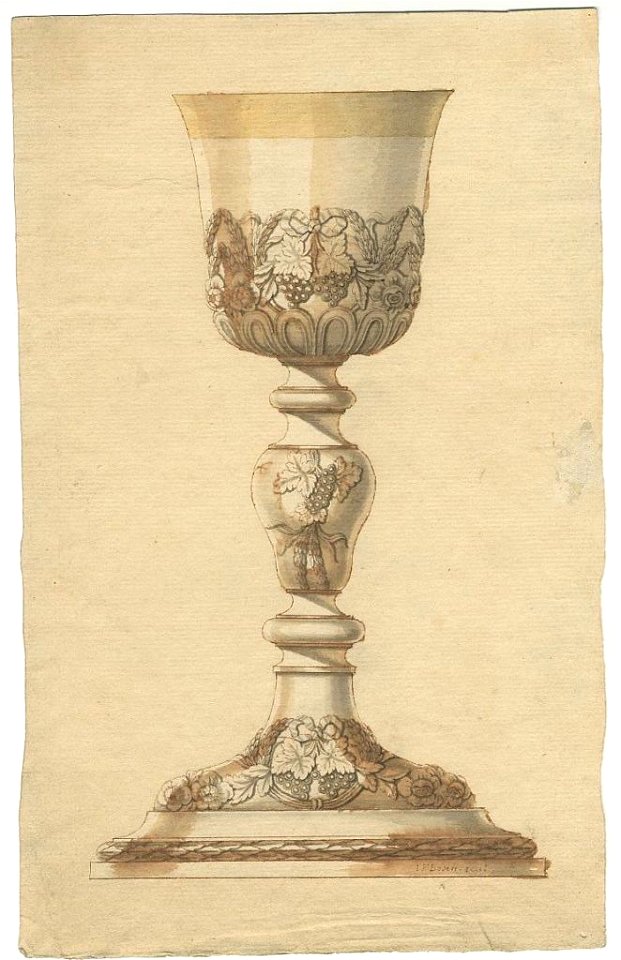 Johann Friedrich Boden, Projet de ciboire
