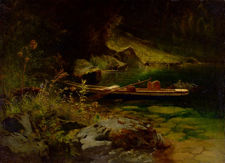 Johann Friedrich Hennings - Studie vom Königssee - G 875 - Lenbachhaus
