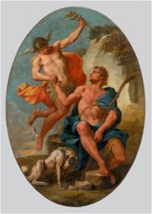 Johann Heinrich Schönfeld - Mercury and Paris - O 5905 - Slovak National Gallery