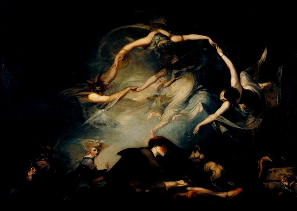 Johann Heinrich Füssli - The Shepherd's Dream