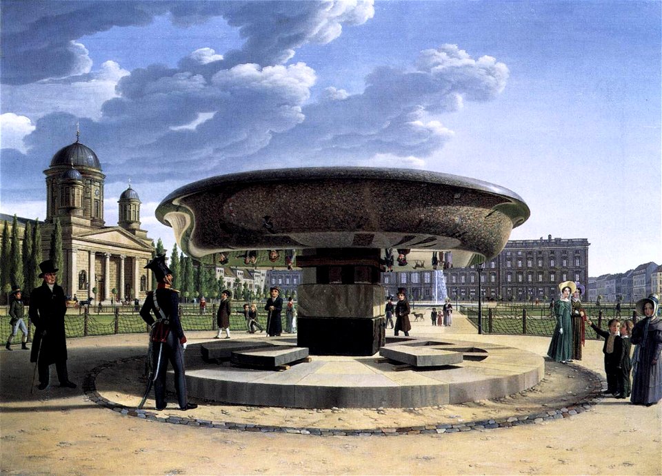 Johann Erdmann Hummel - Granite Basin in the Lustgarten - WGA11806
