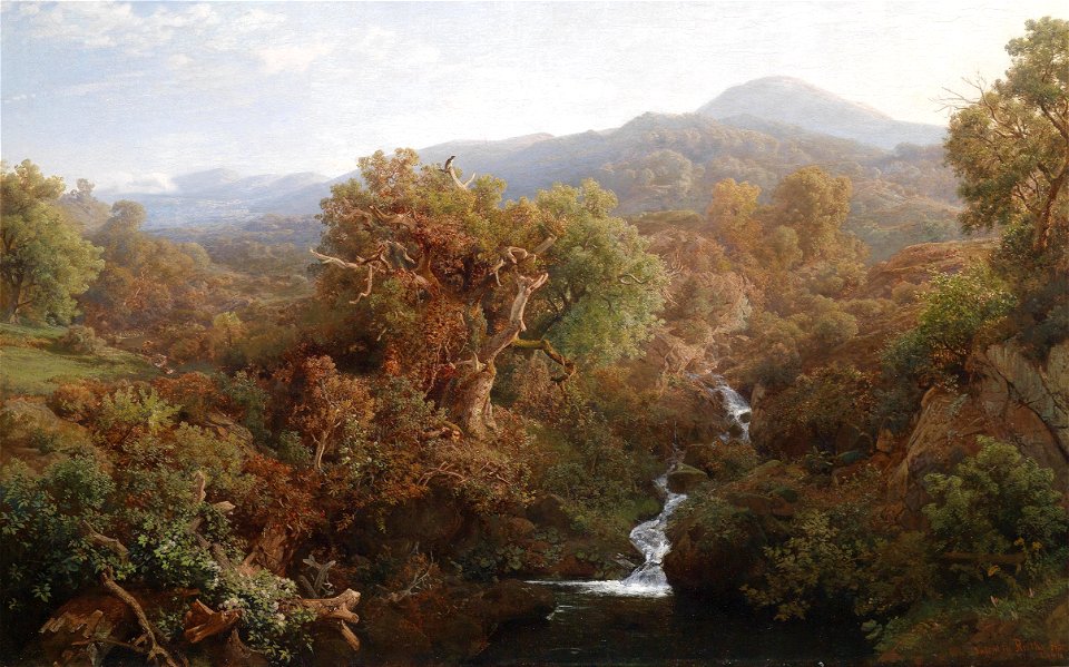 Johann Georg Valentin Ruths Im Inneren der Campagna 1865