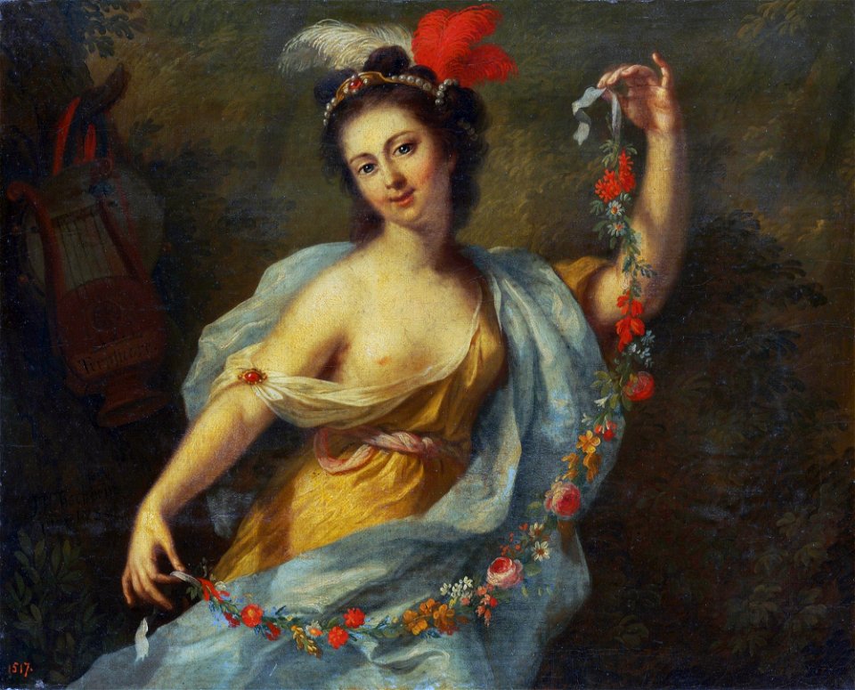 Johann Heinrich Tischbein - The Nine Muses - Terpsichore (Dance), 1782