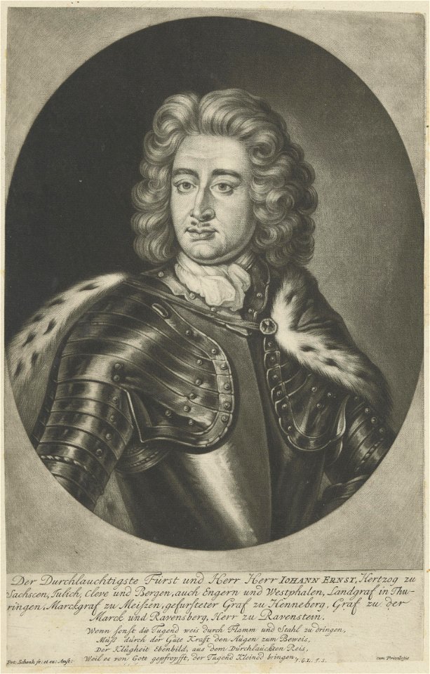 Johann Ernst by Schenk