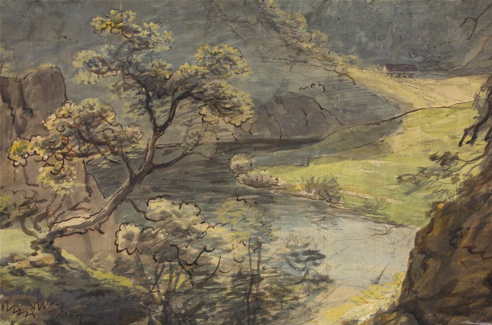 Johann Georg von Dillis (German - River Landscape - Google Art Project
