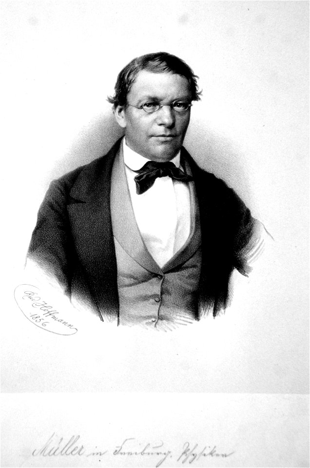 Johann Heinrich Jacob Müller Litho