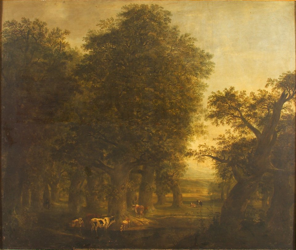 Johann Friedrich Weitsch - Oak Wood - KMSsp787 - Statens Museum for Kunst