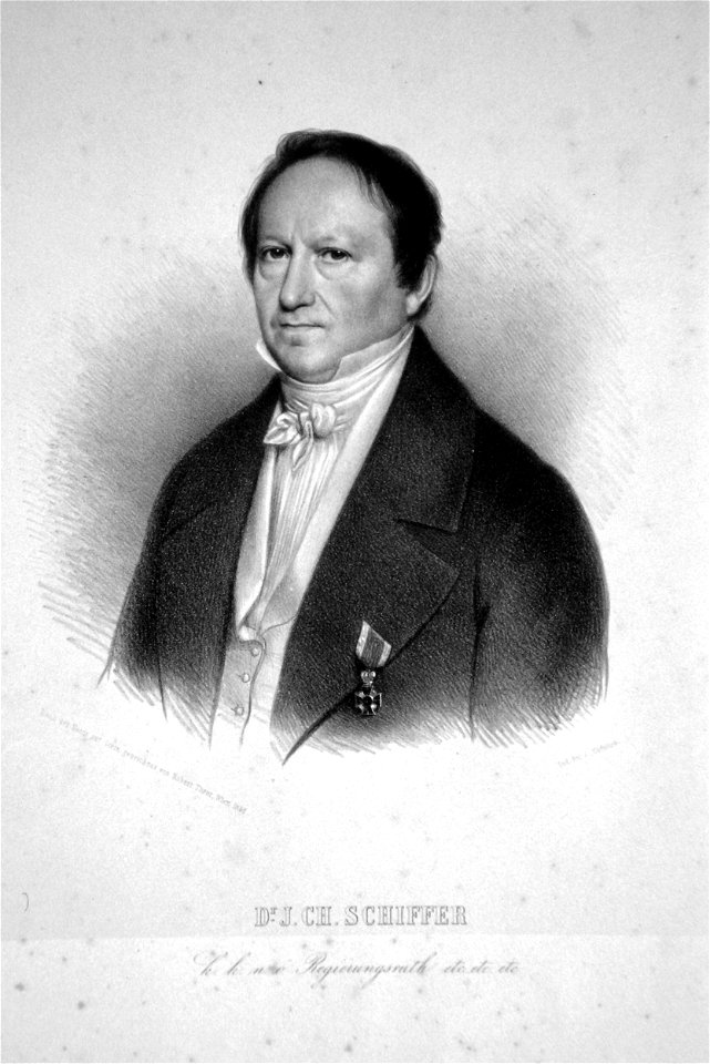 Johann Christian Schiffner Theer Litho