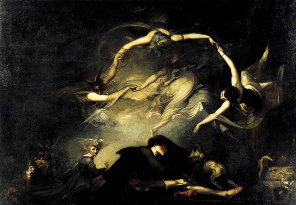 Johann Heinrich Füssli - The Shepherd's Dream - WGA8335