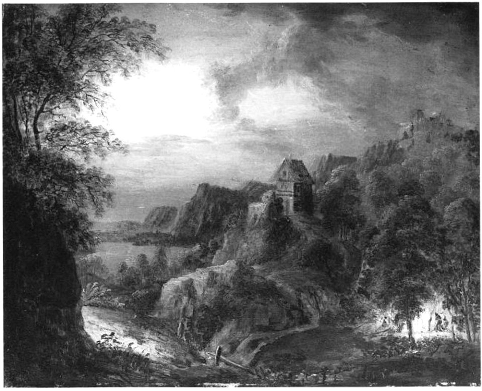 Johann Georg Trautmann - Nachtelijk landschap bij volle maan - SG 1061 - Städel Museum