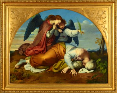Johann Evangelist Scheffer von Leonhardshoff - Die tote heilige Caecilia (Römische Fassung) - 2244 - Kunsthistorisches Museum