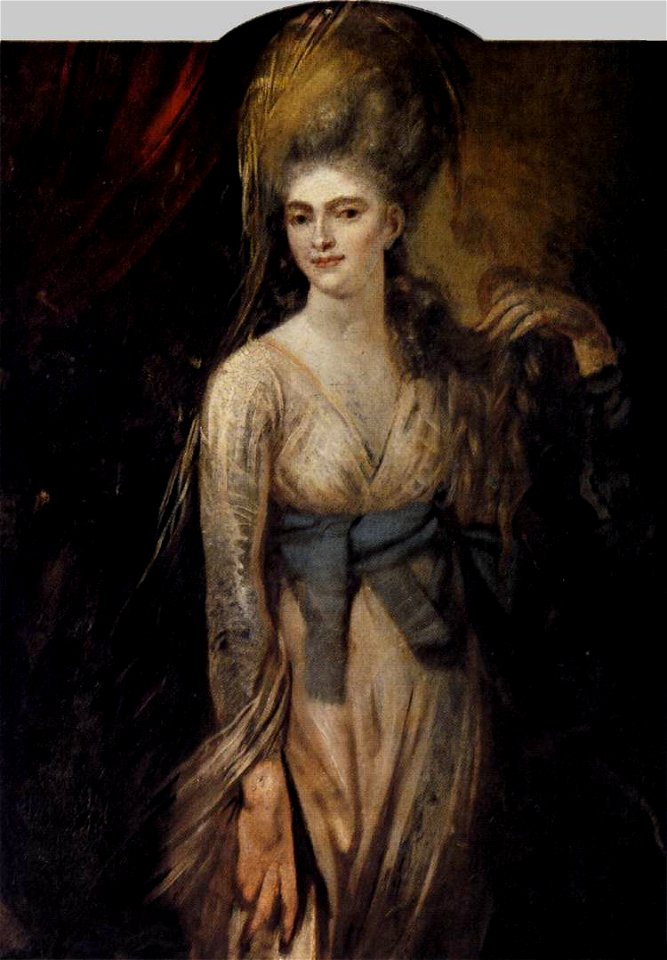 Johann Heinrich Füssli - Portrait of a Young Woman - WGA08331