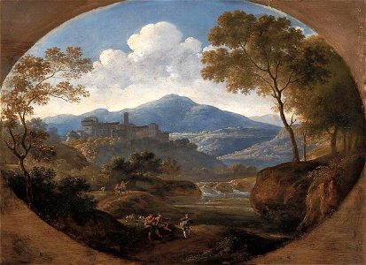 Johann Georg von Dillis - Grottaferrata near Rome - WGA06349