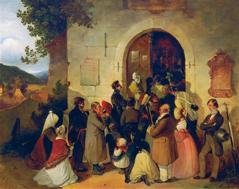 Johann Friedrich Treml - Wallfahrer - 3624 - Kunsthistorisches Museum