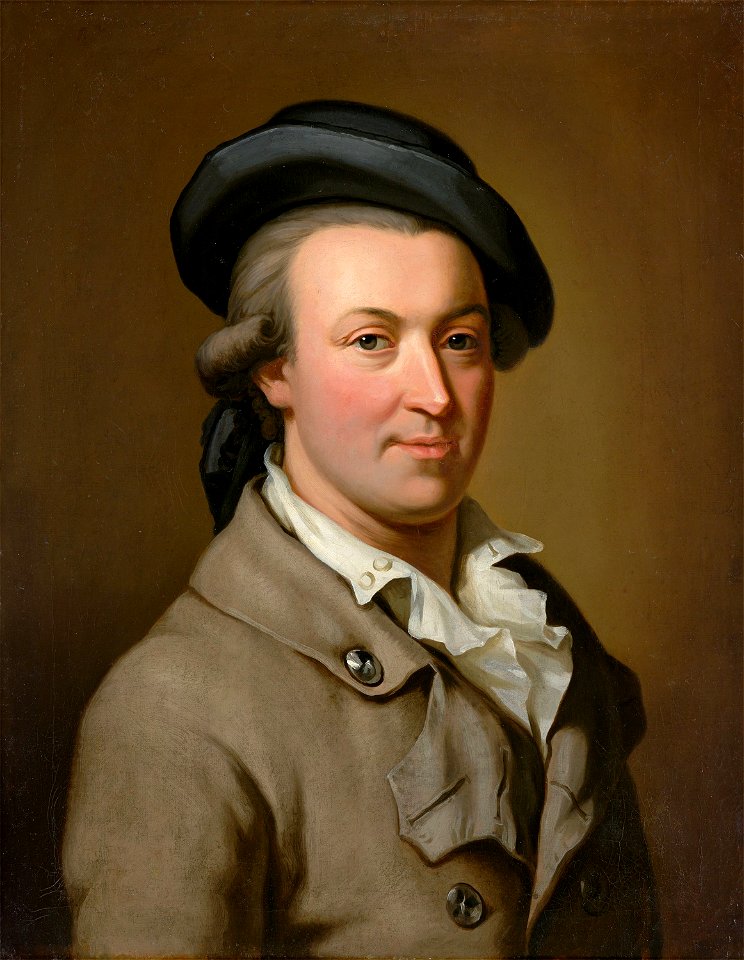 Johann Heinrich Wilhelm Tischbein, gen. 'Goethe-Tischbein' - Porträt des Hans Jakob Irminger, 1782