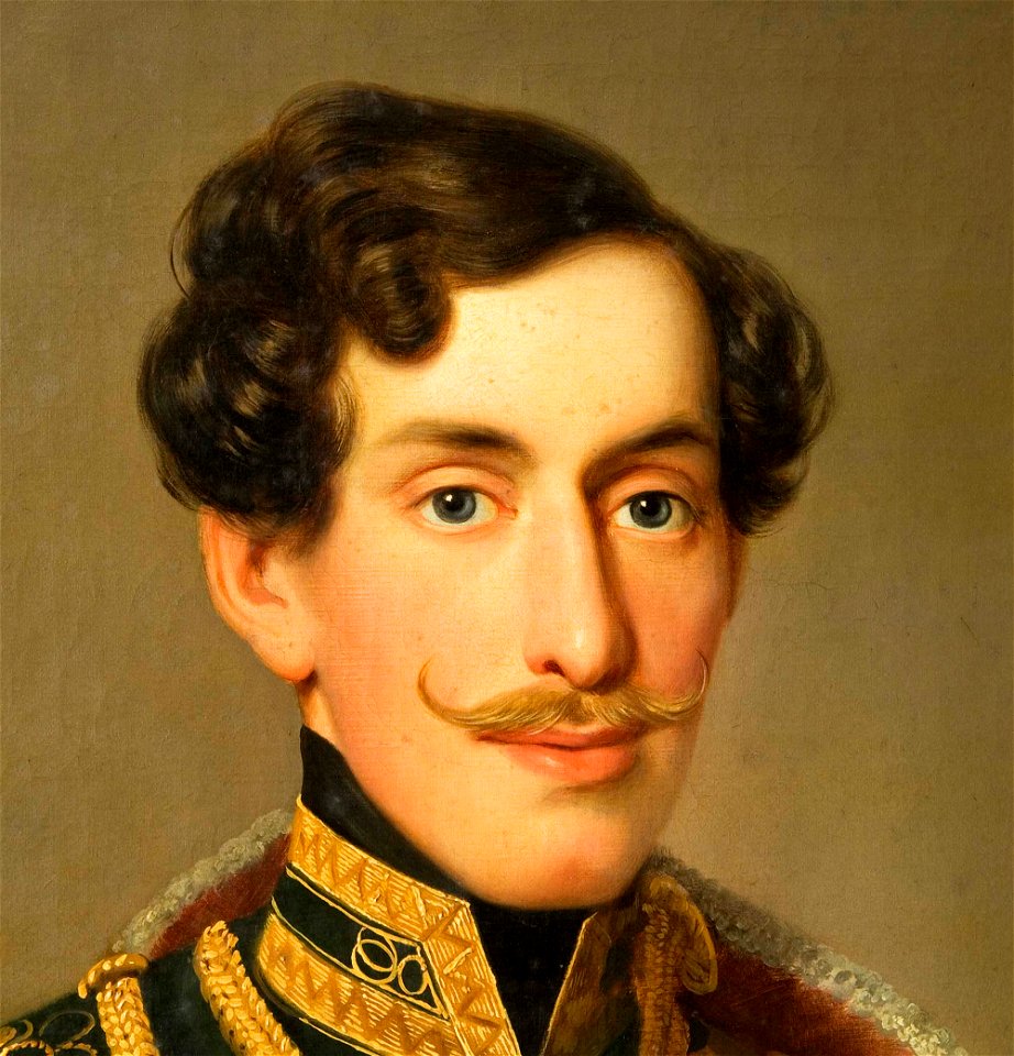 Johann Frankenberger - Österreichisches Standbildnis in Parade-Uniform (Ausschnitt)