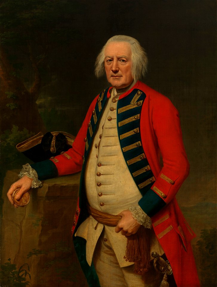 Johann Georg Ziesenis (1716-76) - General Feldmarschall Friedrich von Spörcken (1698-1776) - RCIN 402745 - Royal Collection