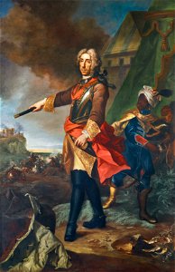Johann Gottfried Auerbach - Prinz Eugen von Savoyen als Feldherr - 11515 - Österreichische Galerie Belvedere