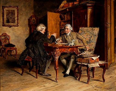 Johann Hamza Im Gespräch 1886